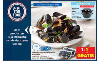 Carrefour Zeeuwse Mosselen Impérial aanbieding