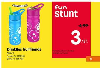 Drinkfles Fruitfriends