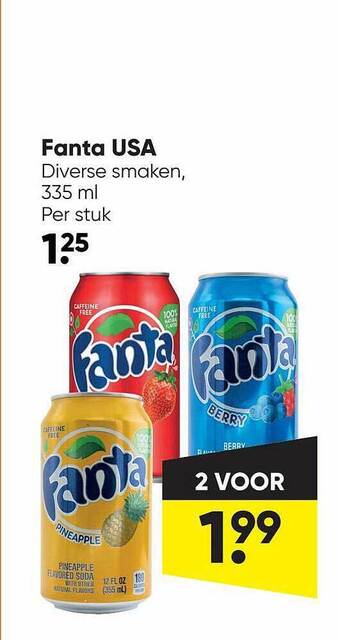 Big Bazar Fanta Usa aanbieding