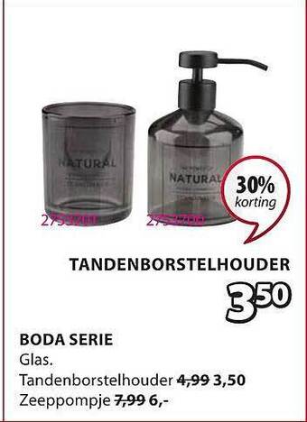Jysk Boda Serie Tandenborstelhouder aanbieding