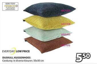 Jysk Duskull Kussenhoes aanbieding
