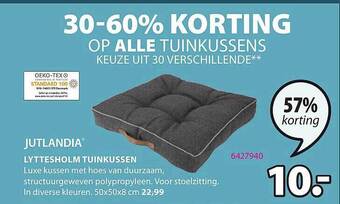 Jysk Lyttesholm Tuinkussen aanbieding