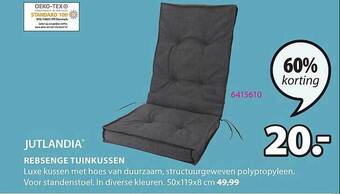 Jysk Rebsenge Tuinkussen aanbieding