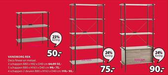 Jysk Vandborg Rek aanbieding