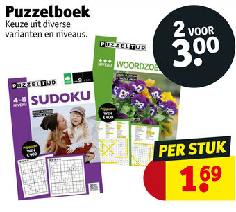 Kruidvat Puzzelboek aanbieding