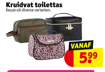 Kruidvat Kruidvat toilettas aanbieding