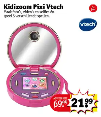 Kruidvat Kidizoom pixi vtech aanbieding