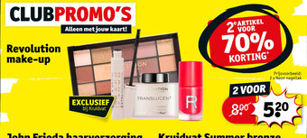 Kruidvat Revolution make-up aanbieding