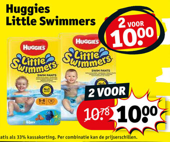Kruidvat Huggies little swimmers aanbieding