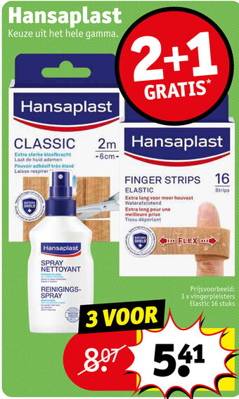 Kruidvat Hansaplast aanbieding