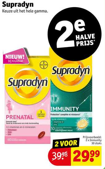 Kruidvat Supradyn aanbieding
