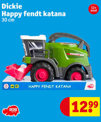 Kruidvat Dickie happy fendt katana 30cm aanbieding