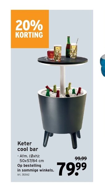 GAMMA Keter cool bar aanbieding
