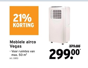 GAMMA Mobiele airco Vegas aanbieding