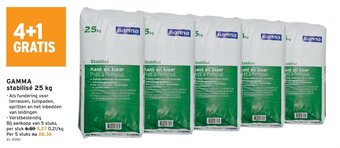GAMMA Stabilise 25 Kg aanbieding