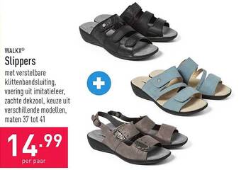 ALDI Walkx Slippers aanbieding