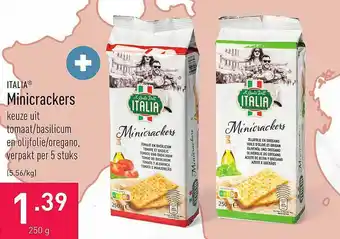 ALDI Italia Minicrackers aanbieding