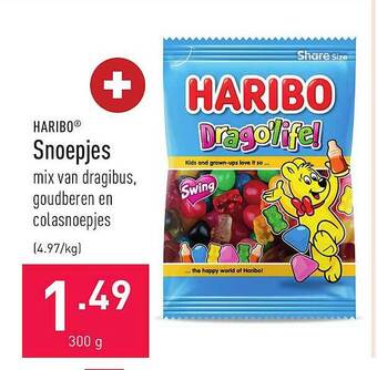 ALDI Haribo Snoepjes aanbieding
