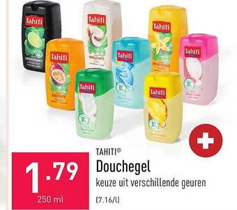 ALDI Tahiti Douchegel aanbieding