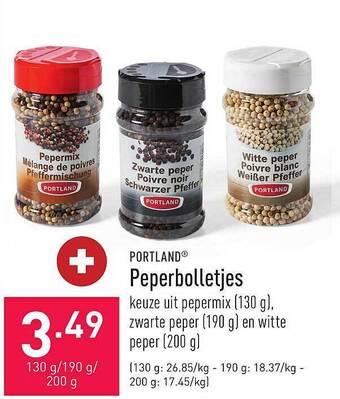 Portland Peperbolletjes
