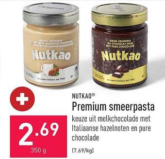 ALDI Nutkao Premium Smeerpasta aanbieding