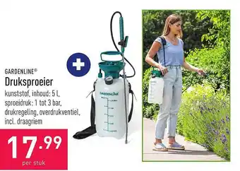ALDI Gardenline Druksproeier aanbieding