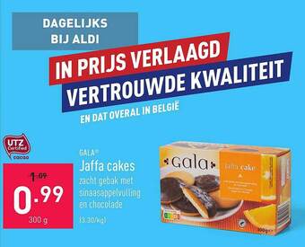 ALDI Gala Jaffa Cakes aanbieding