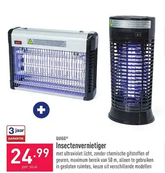 ALDI Quigg Insectenvernietiger aanbieding