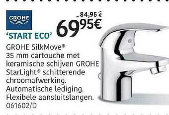 HandyHome Grohe 'start Eco' aanbieding
