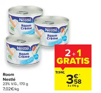 Carrefour Nestle Room 3x170 g aanbieding