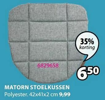 Jysk Matorn stoelkussen aanbieding