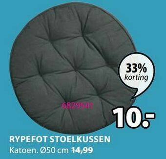 Rypefot stoelkussen