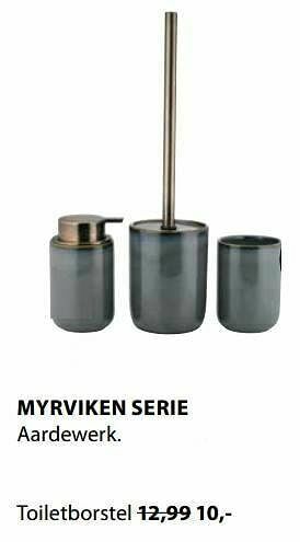 Jysk Myrviken toiletborstel aanbieding