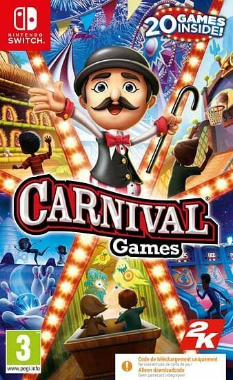 ToyChamp Switch Carnival Games (Code In A Box) aanbieding