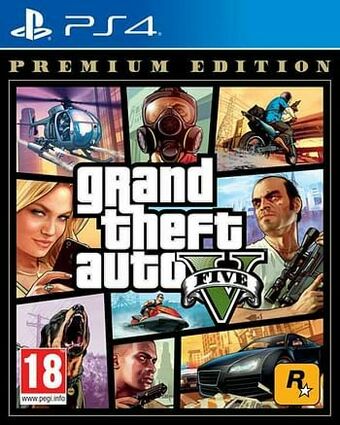 PS4 GTA V Premium Edition