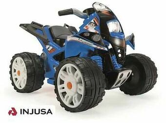 The Beast 12v quad blauw met 12 volt motor