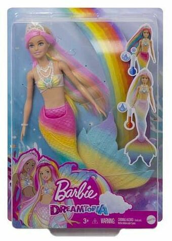 Barbie Dreamtopia Regenboogmagie - Zeemeerminpop b