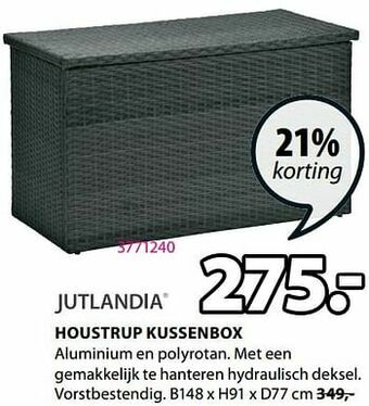 Jysk Houstrup kussenbox aanbieding