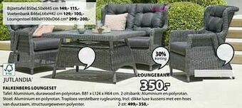 Jysk Falkenberg loungebank 2-zit aanbieding