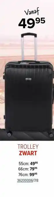 Trolley Zwart
