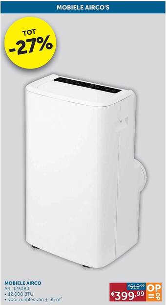Zelfbouwmarkt Mobiele Airco aanbieding