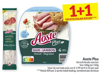 Intermarché Aoste Plus aanbieding