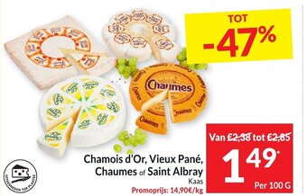 Intermarché Chamois d'Or, Vieux Pane, Chaumes of Saint Albray aanbieding