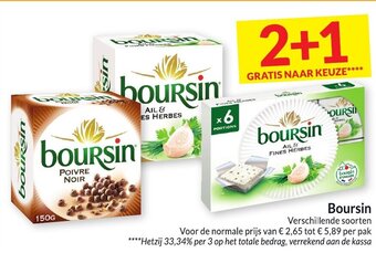 Intermarché Boursin aanbieding