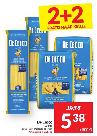 Intermarché De Cecco aanbieding