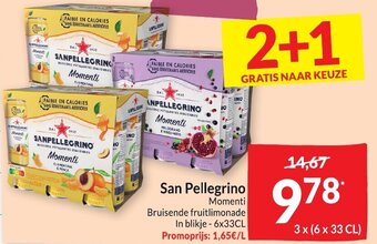 Intermarché San Pellegrino Momenti aanbieding