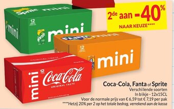 Intermarché Coca-Cola, Fanta of Sprite aanbieding