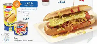OKay Zwan Hotdogs 550g aanbieding
