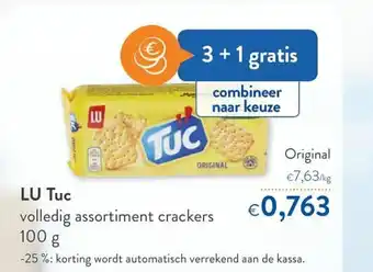 OKay LU Tuc volledig assortiment crackers 100g aanbieding