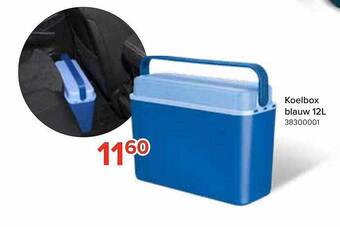 Euroshop Koelbox Blauw 12l aanbieding